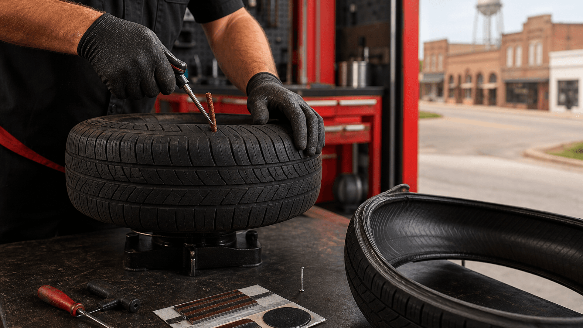 flat repair